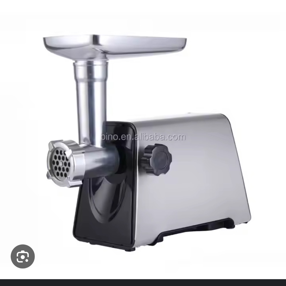 Alpine Cuisine Stainless Steel Electric Meat Grinder 1000W